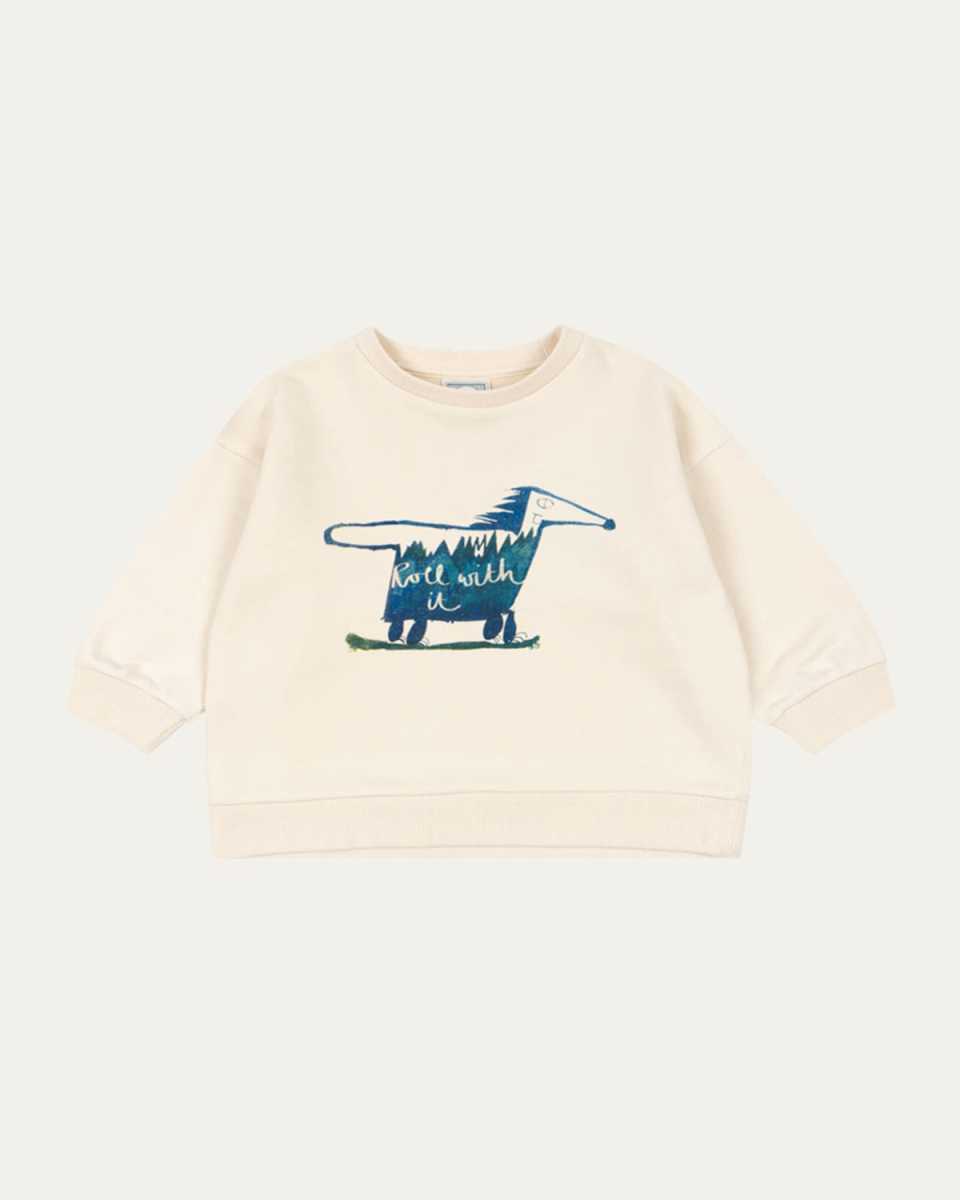 Rosie H-W x Kid's Roller Sweatshirt, Size 12M